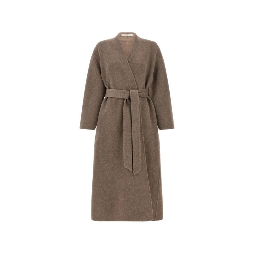 Co Brown Coats - Oversized Coats Women